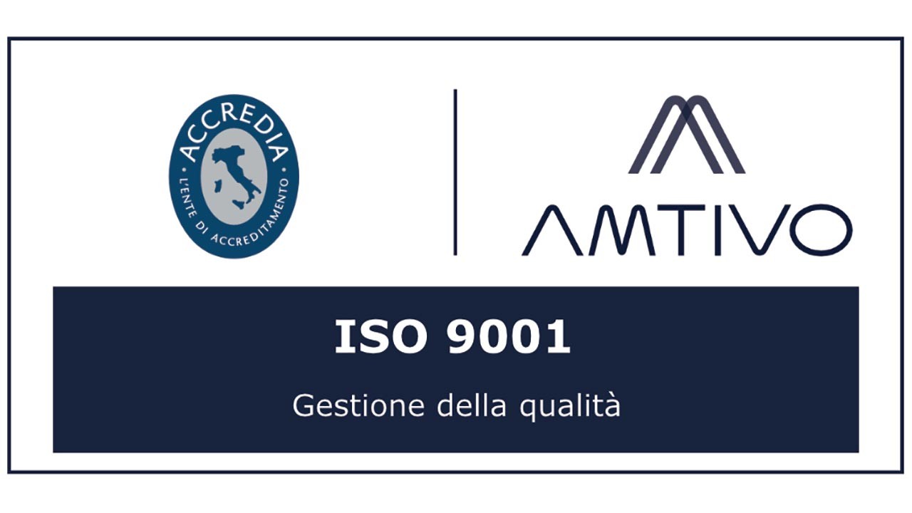 Certificazione AMTIVO ISO 9001